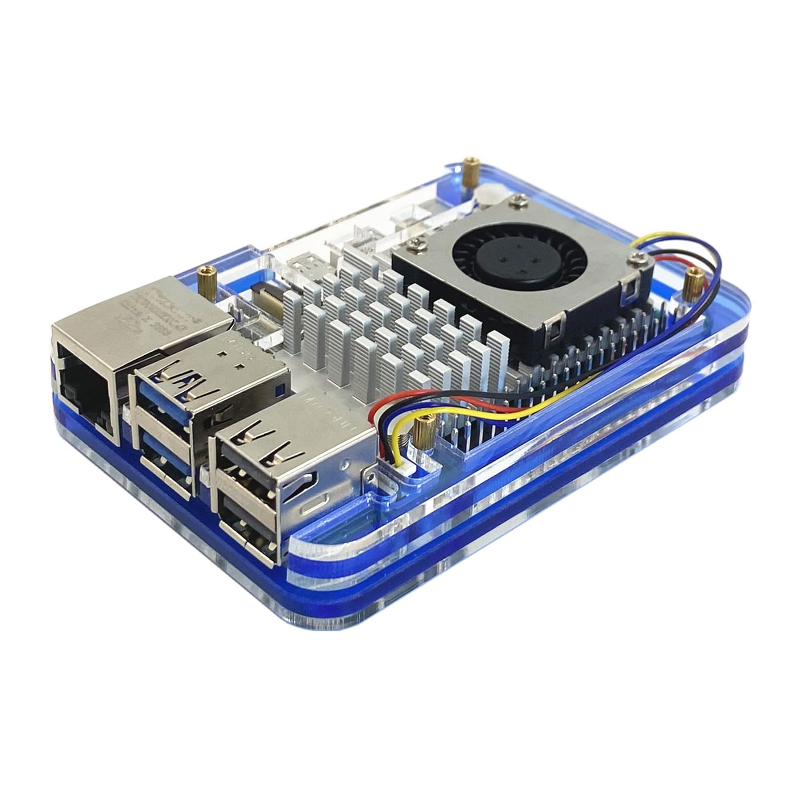 Amazon.com: WEIYIXING Raspberry Pi 5 Case, 5 Layers Acrylic Case